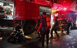 Những hình ảnh lính cứu hỏa Hà Nội bị thương, kiệt sức sau nhiều giờ chữa cháy 
