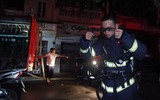 Những hình ảnh lính cứu hỏa Hà Nội bị thương, kiệt sức sau nhiều giờ chữa cháy 