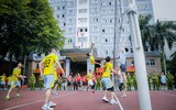 Mãn nhãn với những trận đấu bóng chuyền của lực lượng Cảnh sát Cơ động 