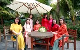 Phụ nữ Công an Thủ đô lan tỏa tuần lễ “Áo dài cộng đồng”