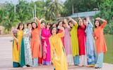Phụ nữ Công an Thủ đô lan tỏa tuần lễ “Áo dài cộng đồng”