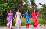 Phụ nữ Công an Thủ đô lan tỏa tuần lễ “Áo dài cộng đồng”