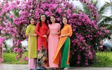 Phụ nữ Công an Thủ đô lan tỏa tuần lễ “Áo dài cộng đồng”