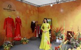 Phụ nữ Thủ đô thướt tha diện áo dài tại phố đi bộ Hồ Gươm 
