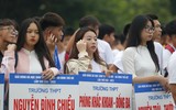 Ngắm 100 nữ sinh khoe sắc tại Giải bóng đá Trung học phổ thông lớn nhất Hà Nội