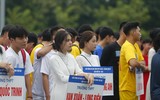 Ngắm 100 nữ sinh khoe sắc tại Giải bóng đá Trung học phổ thông lớn nhất Hà Nội