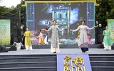 Ấn tượng màn đồng diễn Áo dài “Phụ nữ Thủ đô - hội nhập phát triển” năm 2023