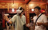 Mãn nhãn với màn trình diễn ánh sáng của tour đêm Văn Miếu - Quốc Tử Giám
