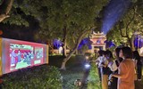 Mãn nhãn với màn trình diễn ánh sáng của tour đêm Văn Miếu - Quốc Tử Giám