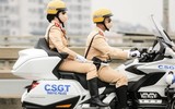Tinh nhuệ lực lượng Cảnh sát giao thông Hà Nội trong phương án đón dẫn khách quốc tế