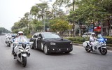 Tinh nhuệ lực lượng Cảnh sát giao thông Hà Nội trong phương án đón dẫn khách quốc tế