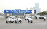 Tinh nhuệ lực lượng Cảnh sát giao thông Hà Nội trong phương án đón dẫn khách quốc tế