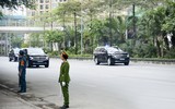 Hình ảnh Công an Hà Nội đảm bảo an ninh, an toàn chuyến thăm Việt Nam của Tổng Bí thư, Chủ tịch nước CHND Trung Hoa Tập Cận Bình