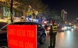 Ngăn chặn vi phạm nồng độ cồn ngay trong những ngày đầu năm 2024