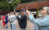 Văn Miếu - Quốc Tử Giám thu hút du khách những ngày đầu Xuân