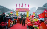 Những hình ảnh đẹp của tân binh Công an Hà Nội trong ngày hội tòng quân