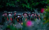 Những hình ảnh đẹp của tân binh Công an Hà Nội trong ngày hội tòng quân