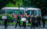 Những hình ảnh đẹp của tân binh Công an Hà Nội trong ngày hội tòng quân