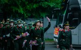 Những hình ảnh đẹp của tân binh Công an Hà Nội trong ngày hội tòng quân