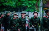 Những hình ảnh đẹp của tân binh Công an Hà Nội trong ngày hội tòng quân