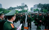 Những hình ảnh đẹp của tân binh Công an Hà Nội trong ngày hội tòng quân