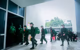 Những hình ảnh đẹp của tân binh Công an Hà Nội trong ngày hội tòng quân