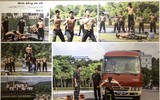 Những hình ảnh lực lượng Cảnh sát Cơ động qua góc nhìn nghệ thuật