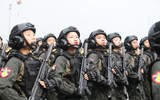 Những hình ảnh đẹp tại Lễ diễu binh, diễu hành kỷ niệm 50 năm lực lượng Cảnh sát cơ động