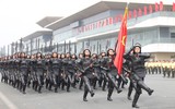 Những hình ảnh đẹp tại Lễ diễu binh, diễu hành kỷ niệm 50 năm lực lượng Cảnh sát cơ động