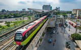 Giải cứu hành khách trong vụ cháy giả định trên tàu metro Nhổn - ga Hà Nội