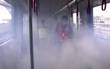 Giải cứu hành khách trong vụ cháy giả định trên tàu metro Nhổn - ga Hà Nội