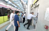 Giải cứu hành khách trong vụ cháy giả định trên tàu metro Nhổn - ga Hà Nội