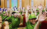 Khởi động trại hè trải nghiệm ‘Học làm chiến sĩ công an’