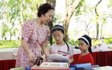Trải nghiệm Hội sách tại không gian phố đi bộ khu vực hồ Hoàn Kiếm