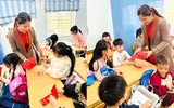 Học sinh Hà Nội sôi nổi tham gia ngày hội chào xuân 