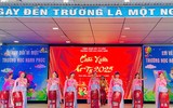 Học sinh Hà Nội sôi nổi tham gia ngày hội chào xuân 