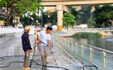 Toàn cảnh hồ Hoàng Cầu sau khi cải tạo nâng cấp