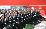 Hàng nghìn chiến sĩ công an phơi mình tập diễu binh giữa nắng lửa Hà Nội