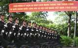 Hàng nghìn chiến sĩ công an phơi mình tập diễu binh giữa nắng lửa Hà Nội