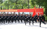 Hàng nghìn chiến sĩ công an phơi mình tập diễu binh giữa nắng lửa Hà Nội