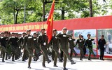 Hàng nghìn chiến sĩ công an phơi mình tập diễu binh giữa nắng lửa Hà Nội