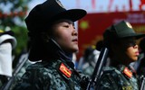 Hàng nghìn chiến sĩ công an phơi mình tập diễu binh giữa nắng lửa Hà Nội