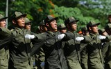 Hàng nghìn chiến sĩ công an phơi mình tập diễu binh giữa nắng lửa Hà Nội