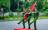 Công an Hà Nội nỗ lực tập luyện sẵn sàng tranh tài tại chung kết Hội thi điều lệnh, quân sự, võ thuật 