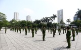 Công an Hà Nội nỗ lực tập luyện sẵn sàng tranh tài tại chung kết Hội thi điều lệnh, quân sự, võ thuật 