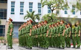 Công an Hà Nội nỗ lực tập luyện sẵn sàng tranh tài tại chung kết Hội thi điều lệnh, quân sự, võ thuật 