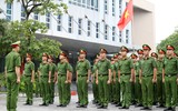 Công an Hà Nội nỗ lực tập luyện sẵn sàng tranh tài tại chung kết Hội thi điều lệnh, quân sự, võ thuật 