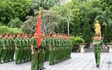 Công an Hà Nội nỗ lực tập luyện sẵn sàng tranh tài tại chung kết Hội thi điều lệnh, quân sự, võ thuật 