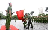 Công an Hà Nội nỗ lực tập luyện sẵn sàng tranh tài tại chung kết Hội thi điều lệnh, quân sự, võ thuật 