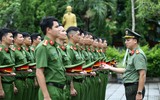 Công an Hà Nội nỗ lực tập luyện sẵn sàng tranh tài tại chung kết Hội thi điều lệnh, quân sự, võ thuật 